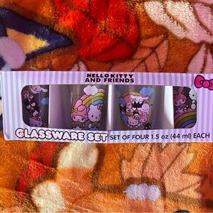 Hello Kitty and friends shot glasses